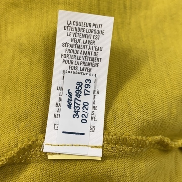 Aerie Tee T-Shirt with side tie detail - Picture 5 of 7